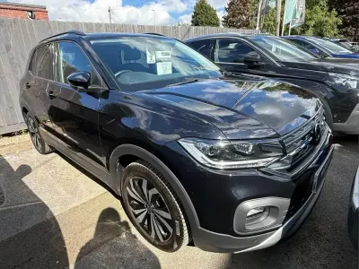 Used VW T-Cross Black Edition 94 HP (69 kW) 2021 Black SUV