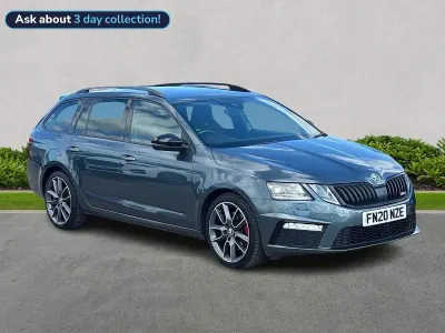 Begagnad Skoda Octavia vRS 184 HK (135 kW) 2020 Grå Kombi