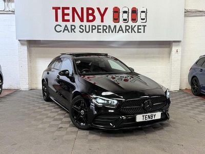 Black Used 2020 Mercedes CLA180 Shooting Brake AMG line Estate | £16,495 (Fair price)