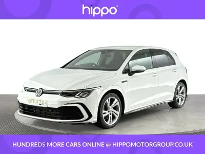 Used VW Golf VIII R-line 150 HP (110 kW) 2022 White Hatchback