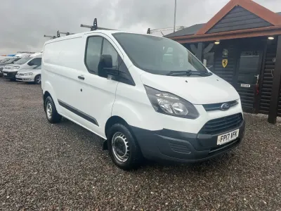 Begagnad Ford Transit Custom 105 HK (77 kW) 2017 Vit Van