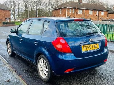 Used Kia Ceed 2008 Blue Hatchback