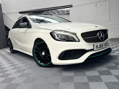 Used Mercedes A220 Premium 170 HP (125 kW) 2015 White Hatchback