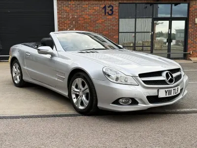 Used Mercedes SL350 2011 Silver Cabriolet