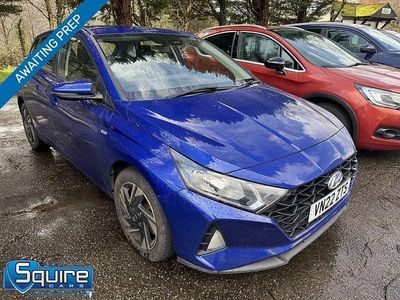 Used Hyundai i20 SE 100 HP (73 kW) 2022 Blue Hatchback