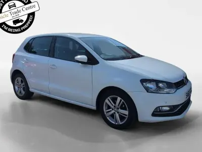 Used VW Polo Match 60 HP (44 kW) 2016 White Hatchback
