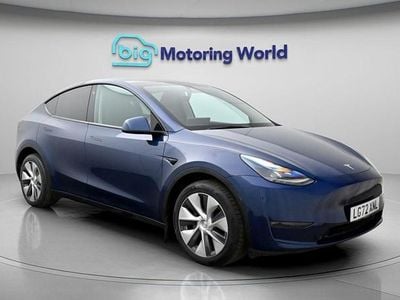 Used Tesla Model Y Long Range AWD 378 kW (514 HP) 2022 Blue SUV
