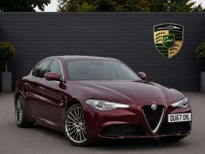 Used Alfa Romeo Giulia Super 180 HP (132 kW) 2017 Red Sedan