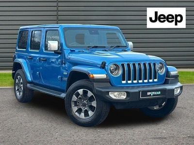 Blue Used 2023 Jeep Wrangler Overland SUV | £40,993 (Super price)