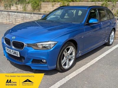 Used BMW 320 M Sport 181 HP (133 kW) 2015 Blue Estate