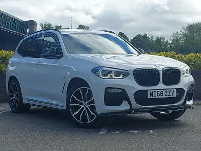 Begagnad BMW X3 M Sport 360 HK (264 kW) 2019 Vit SUV