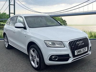 Begagnad Audi Q5 S-line plus 190 HK (139 kW) 2016 Vit SUV