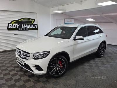 Used Mercedes GLC220 AMG line 2017 White Estate