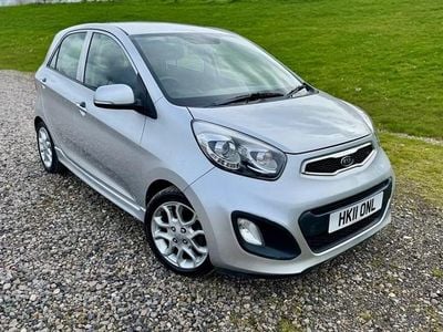 Used Kia Picanto 85 HP (62 kW) 2011 Silver Hatchback