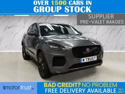 Używany Jaguar E-Pace Chequered Flag 180 KM (132 kW) 2020 Szary SUV