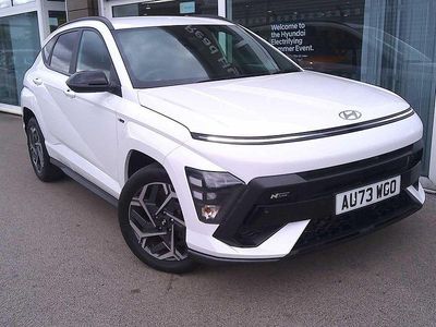 Atlas white Used 2023 Hyundai Kona N Line SUV | £19,990 (Good price)