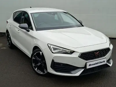 Used Cupra Leon 150 HP (110 kW) 2023 White Hatchback