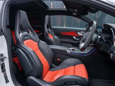 Used Mercedes C63 AMG Premium Plus 2020 White Coupe