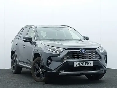 Used Toyota RAV4 Hybrid 218 HP (160 kW) 2020 Grey SUV