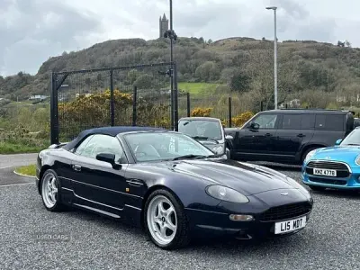 Used Aston Martin DB7 360 HP (264 kW) 1998 Blue Cabriolet