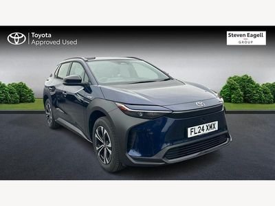 Blue Used 2024 Toyota bZ4X PURE SUV | £23,413 (Fair price)
