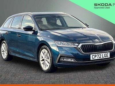 Used Skoda Octavia SE L 147 HP (108 kW) 2023 Petrol blue metallic Estate