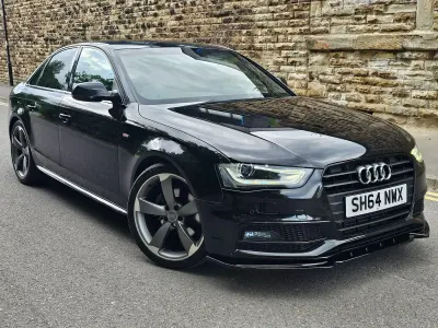 Used Audi A4 Black Edition 150 HP (110 kW) 2014 Black Sedan