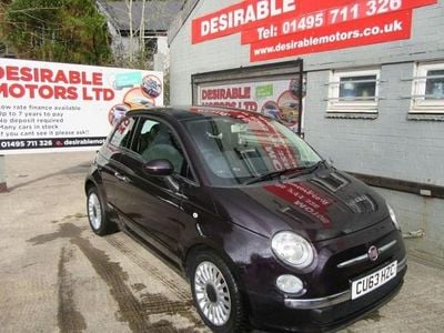 Used Fiat 500 Lounge 95 HP (69 kW) 2013 Mauve/purple Hatchback