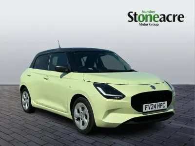 Used Suzuki Swift 82 HP (60 kW) 2024 Yellow Hatchback