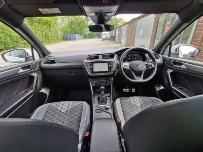 Used VW Tiguan Allspace R-line 190 HP (139 kW) 2022 White SUV