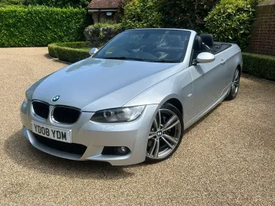 Used BMW 330 Cabriolet M Sport 2008 Silver Cabriolet