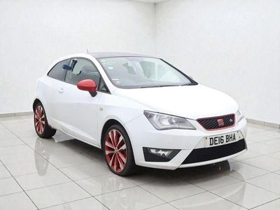 Used Seat Ibiza FR 110 HP (80 kW) 2016 White Coupe