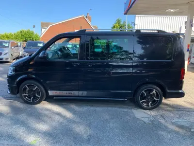 Used VW T5 Sportline 180 HP (132 kW) 2015 Black Van
