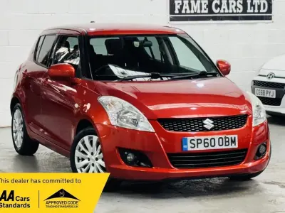 Used Suzuki Swift SZ4 94 HP (69 kW) 2010 Orange Hatchback