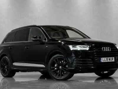 Used Audi Q7 S-Line 272 HP (200 kW) 2019 Black SUV