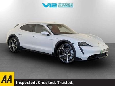 White Used 2022 Porsche Taycan Cross Turismo Sedan | £57,995 (Super price)