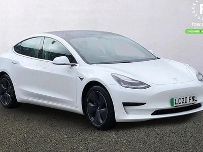 Usado Tesla Model 3 Standard Range 239 kW (325 HP) 2020 Branco Sedan