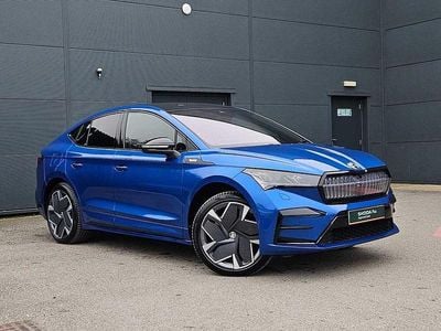 Used Skoda Enyaq iV vRS 250 kW (340 HP) 2024 Blue SUV