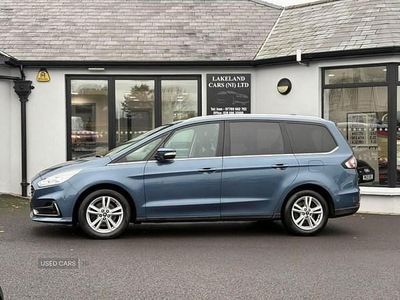 Blue Used 2021 Ford Galaxy Titanium MPV | £17,995 (Expensive)