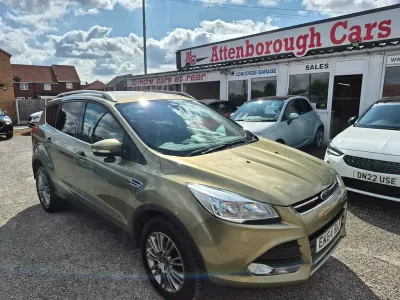 Used Ford Kuga Titanium 140 HP (102 kW) 2014 Green SUV