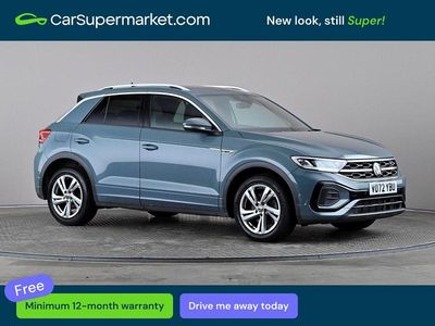 Used VW T-Roc R-line 150 HP (110 kW) 2022 Blue SUV