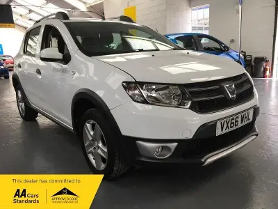 Used Dacia Sandero Ambiance 2016 White Hatchback