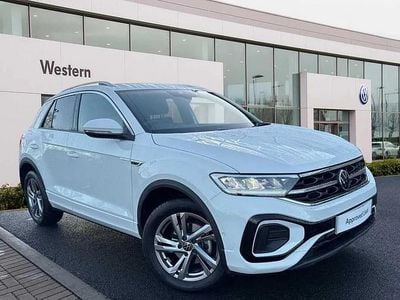 Used VW T-Roc R-line 150 HP (110 kW) 2025 White SUV