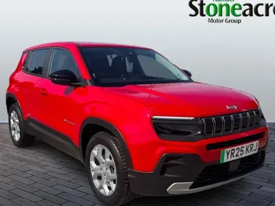 Used Jeep Avenger EV Altitude 114 kW (156 HP) 2024 Red SUV