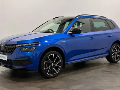 Used Skoda Kamiq Monte Carlo 110 HP (80 kW) 2021 Blue SUV