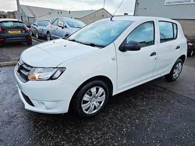 White Used 2013 Dacia Sandero Ambiance Hatchback | £3,495 (Fair price)