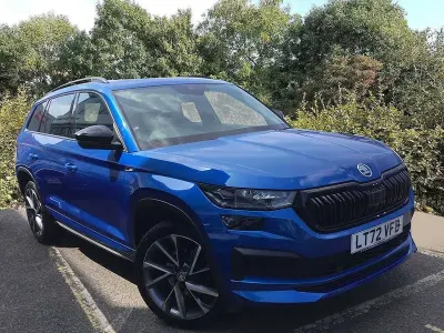Gebraucht Skoda Kodiaq SportLine 110 PS (80 kW) 2022 Blau SUV