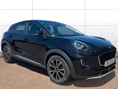 Used Ford Puma Titanium 125 HP (91 kW) 2023 Black SUV