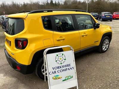 Used Jeep Renegade Longitude 140 HP (102 kW) 2016 Yellow SUV