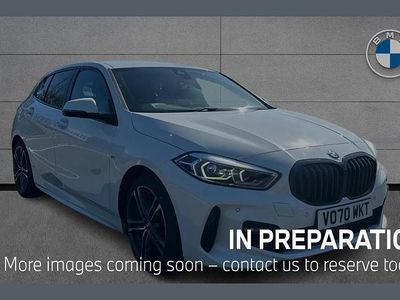 Used BMW 118 M Sport 138 HP (101 kW) 2020 White Hatchback
